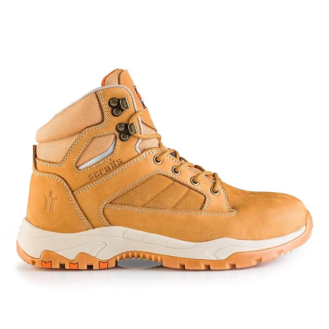 Scruffs Oxide Water Resistant Hiker Safety Boot Camel (Sizes 712) (UK