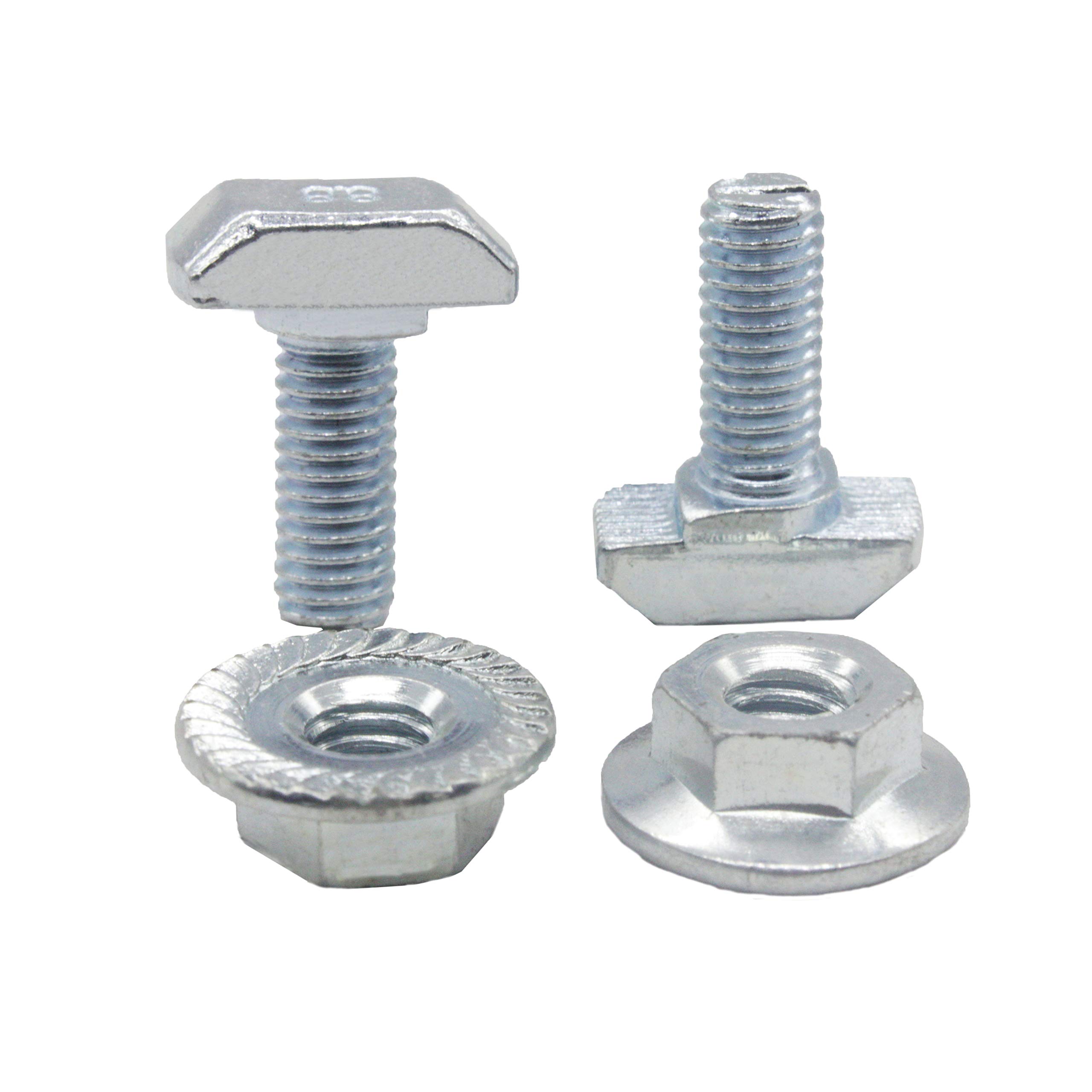 M6 Hammer Screw for Groove 8 and 8E, Bridge 1.5 mm, Steel 8.8 galvanised