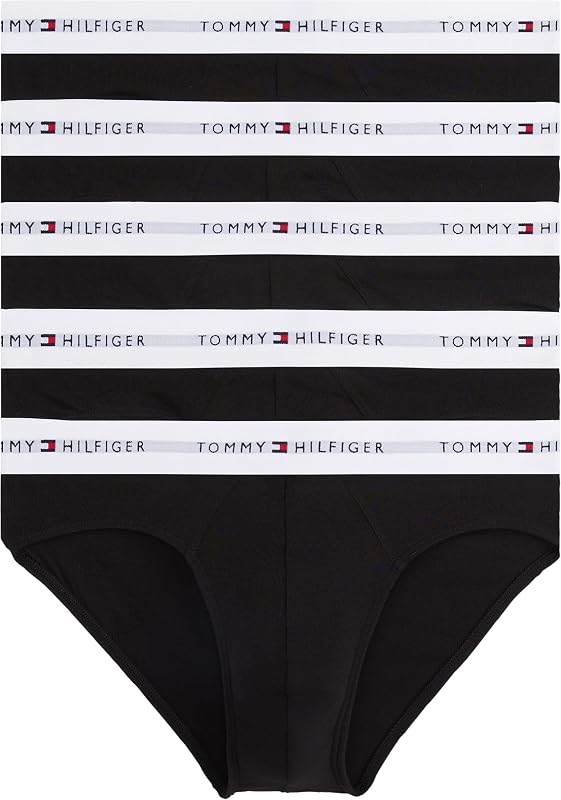 Briefs sous-Vêtements Homme Lot de 5 Coton avec Stretch, Multicolore (Black/Black/Black/Black/Black), S — photo 1 sur 6