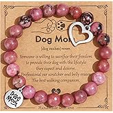 Jewdreamer Dog Mom Gifts for Women, Dogs Lover Gifts for Women, Dog Mom Bracelet Christmas Birthday Mothers Day Gift