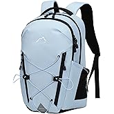 AO ALI VICTORY Women's Laptop Backpack 15.6 inch,Travel Backpack for Men,College Bookbag, Lightweight Outdoor Sport Hiking Back Pack, Everyday Daypack, Blue