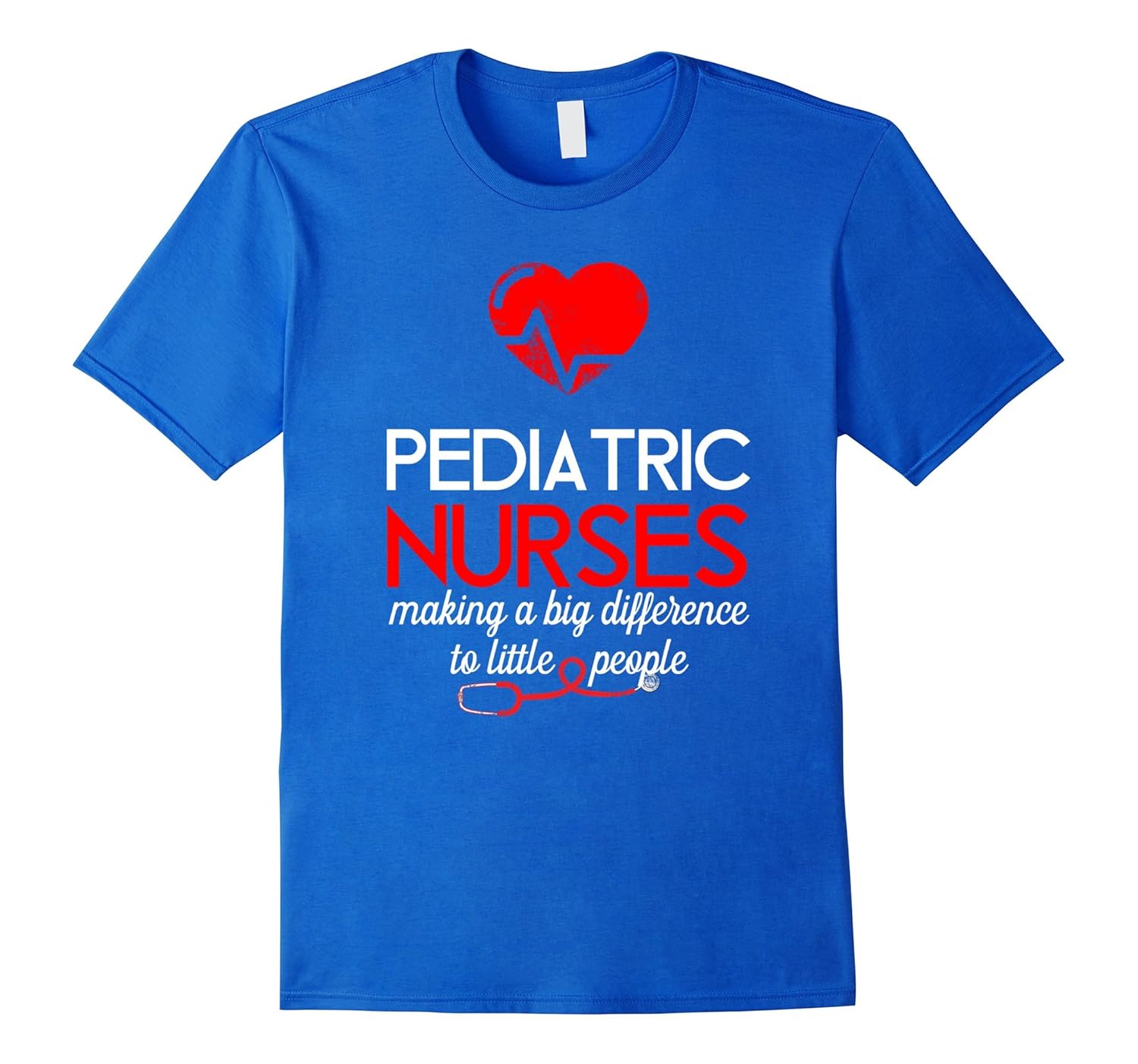 Pediatric Nurses – Making A Big Difference Nurse T-Shirt-ANZ – Anztshirt