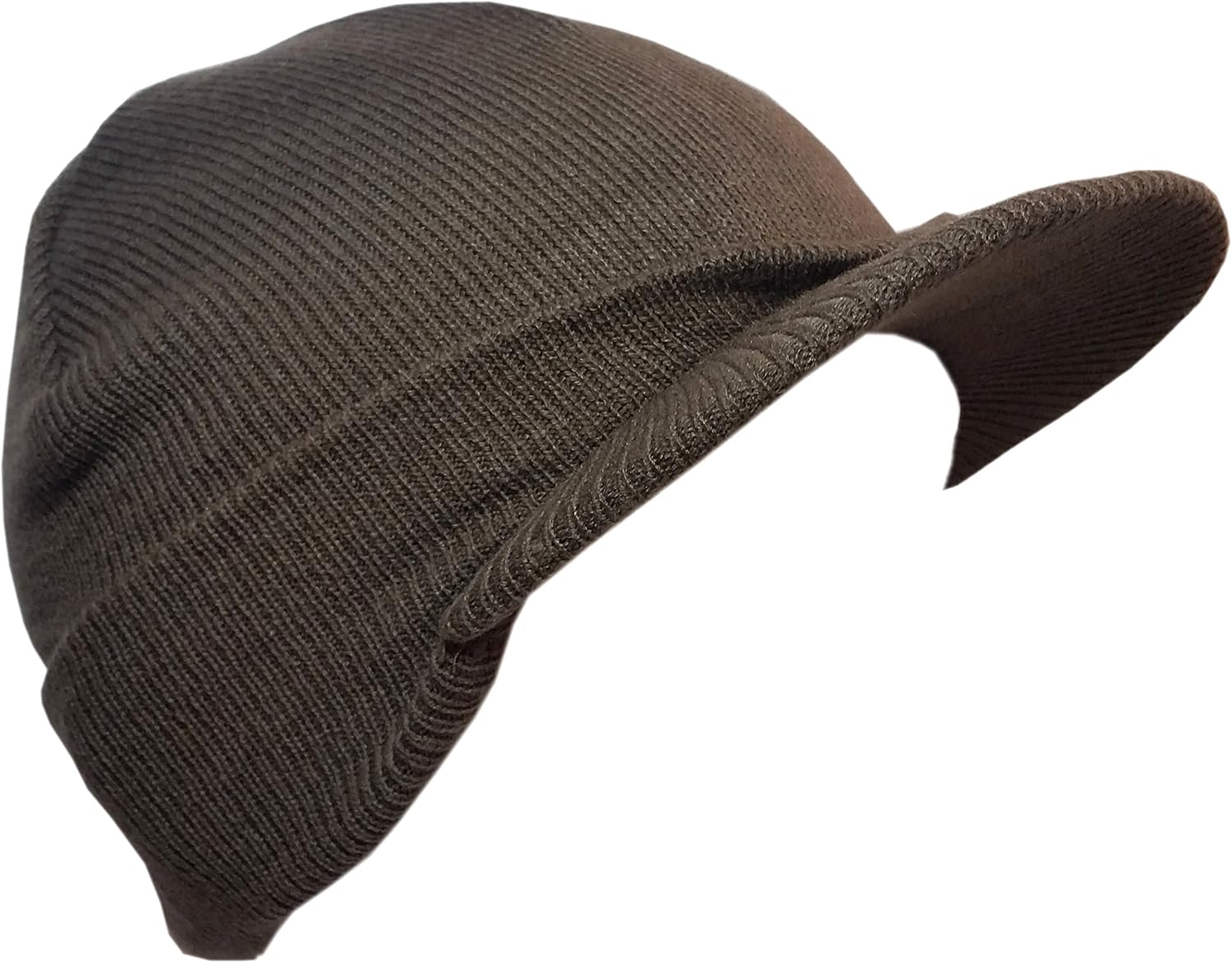 mens beanie hat with peak