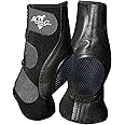 Professional's Choice Equine Ventech SlideTec Skid Rear Leg Boot | Prevents Burns During Sliding Stops | Pair | Short or Standard Size