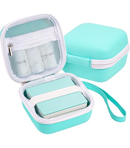 Étui Protection Imprimantes étiquettes Phomemo - Cuir PU Avec Dragonne