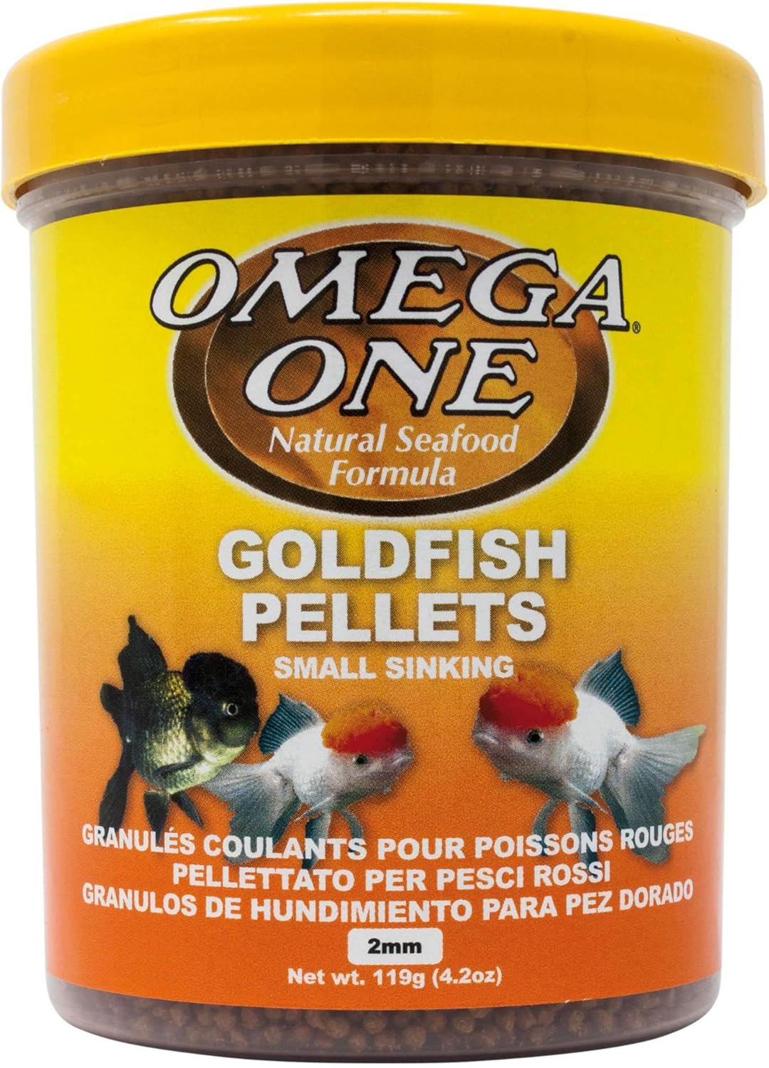 goldfish sinking pellets