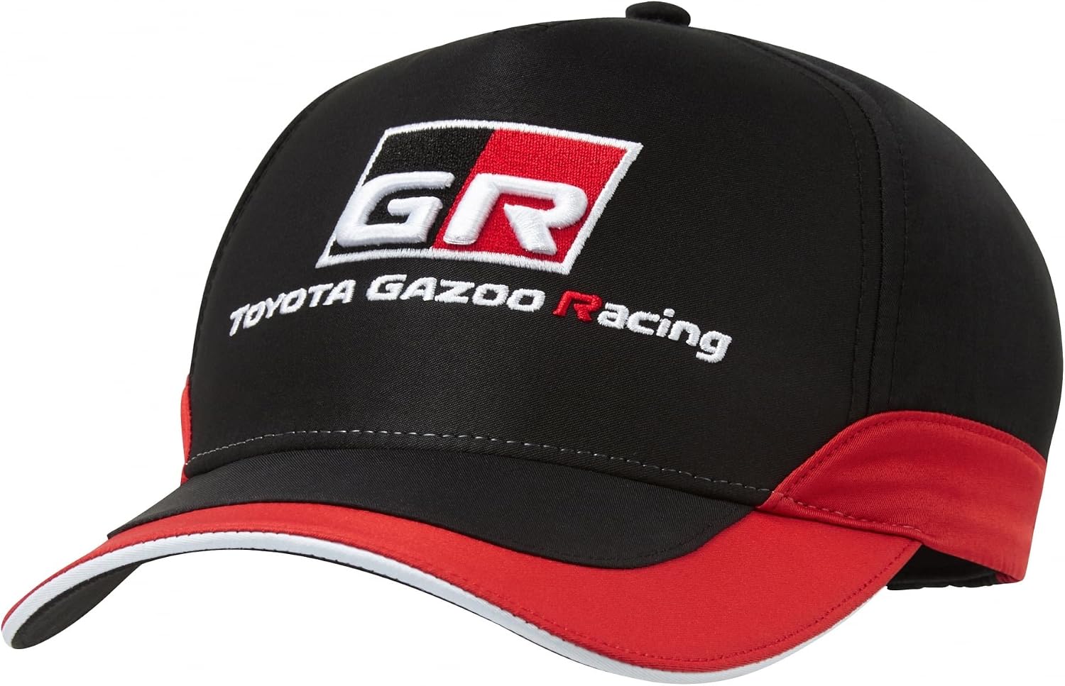 Casquette De Baseball Toyota Gazoo Racing #8 - Noir Avec Accents Rouges - Réglable - Unisexe