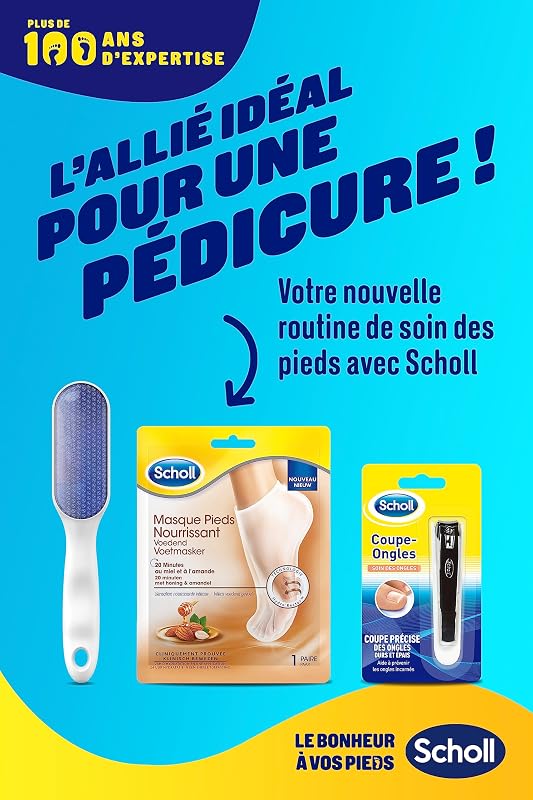 Scholl Coupe-Ongles - Pédicure pour les ongles durs et épais des orteils