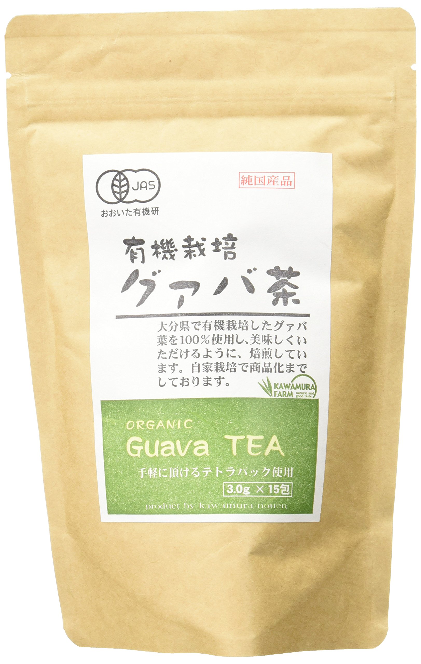 河村農園 有機栽培 グアバ茶 15包商品画像