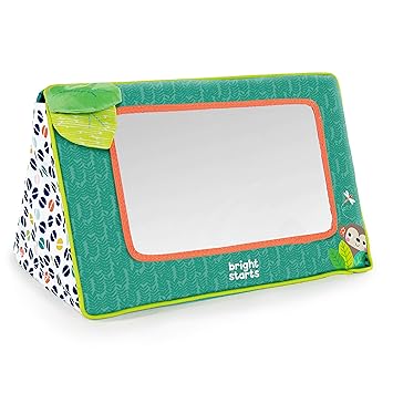 Amazon Com Bright Starts Sit And See Floor Mirror Safari Baby