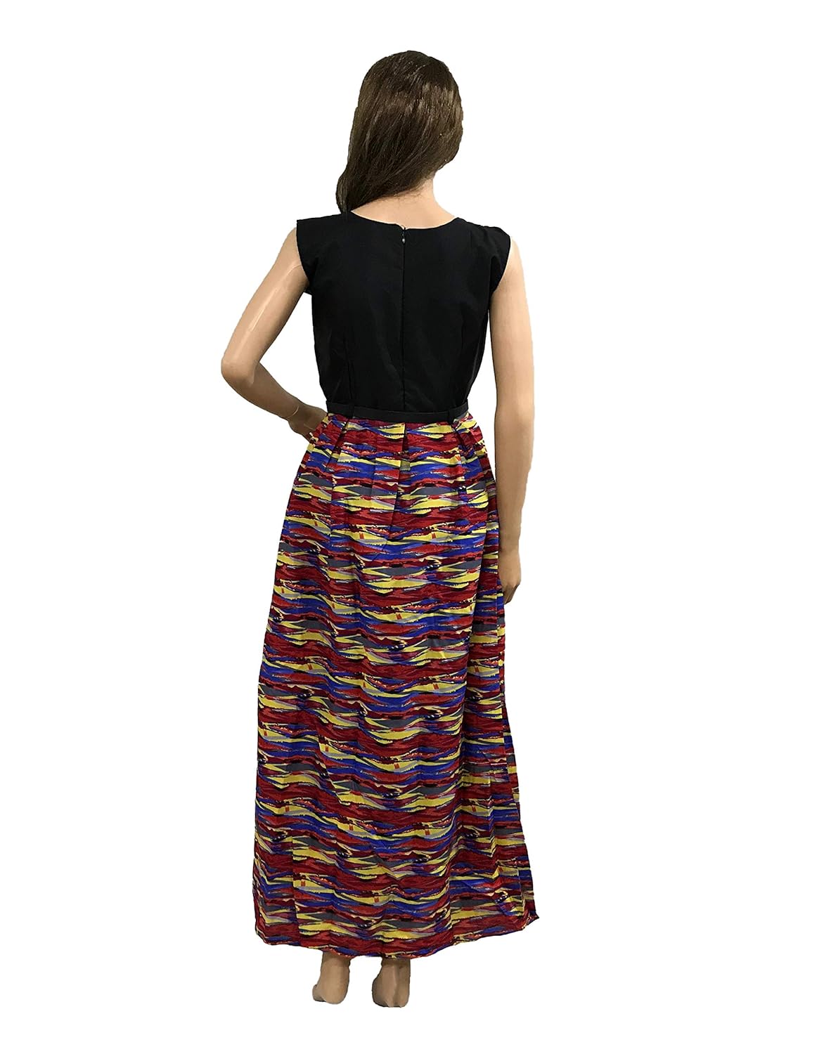 royal export women's cotton blend long gown