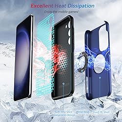 Anqrp Hidden Series Galaxy S23 Case 5G,[Heat