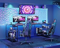 ODK 40 Inch Small L Shaped Gaming Computer Desk