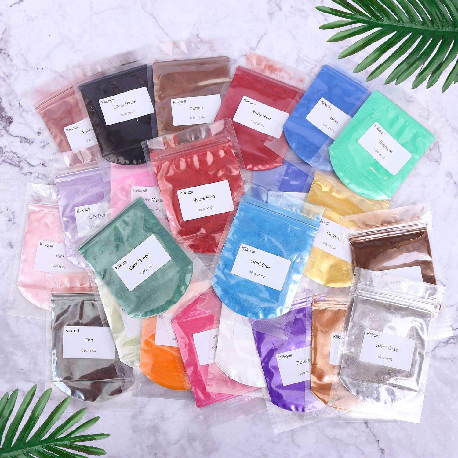 Soap Dye Mica Powder Pigments for Bath Bomb Soap Making Colorant