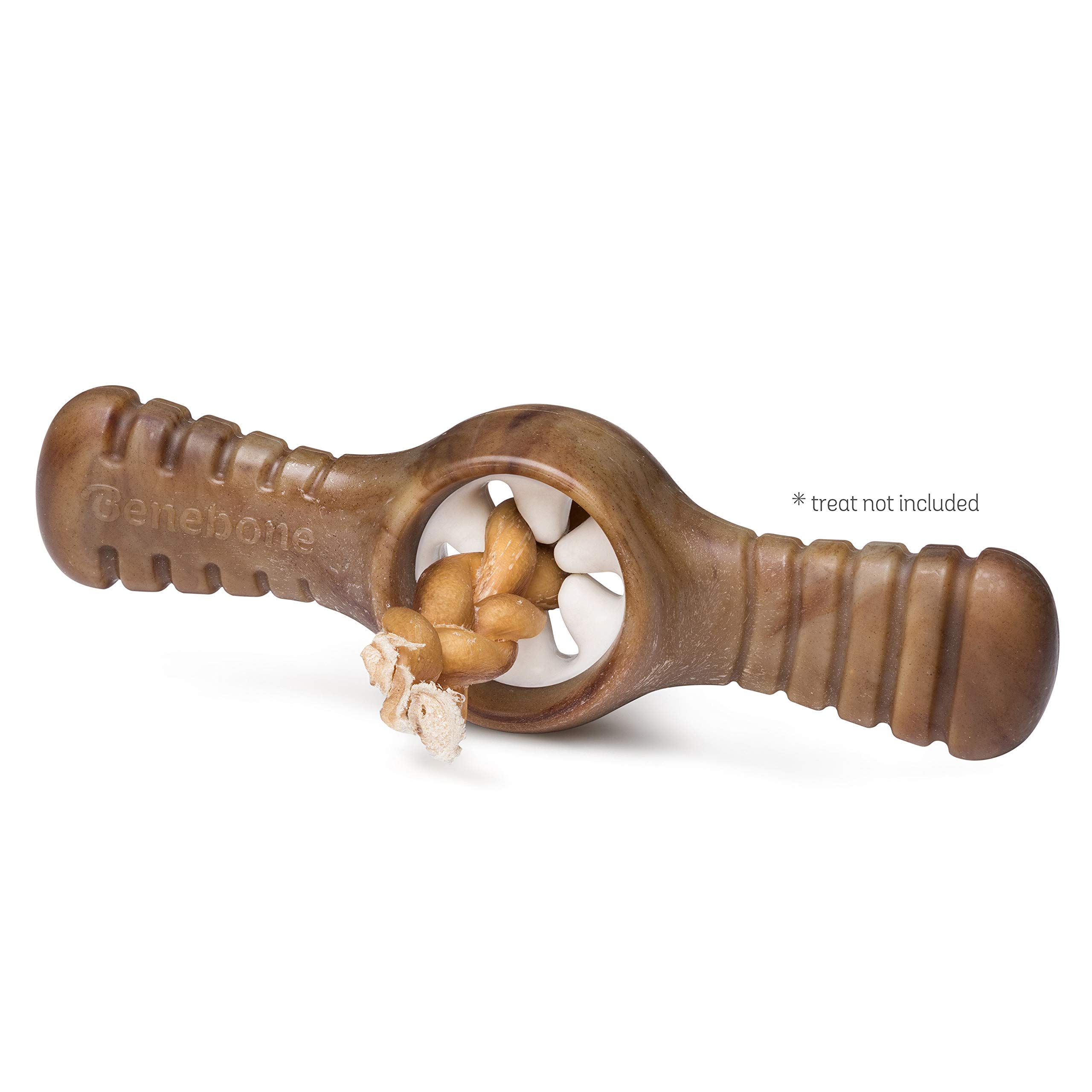 Benebone Indestructible Interactive Pawplexer Dog Chew Toy for Aggressive Chewers, Long Lasting Tough Boredom Breaker for Dogs, Real Bacon Flavour, For Large Dogs, Made in the USA.