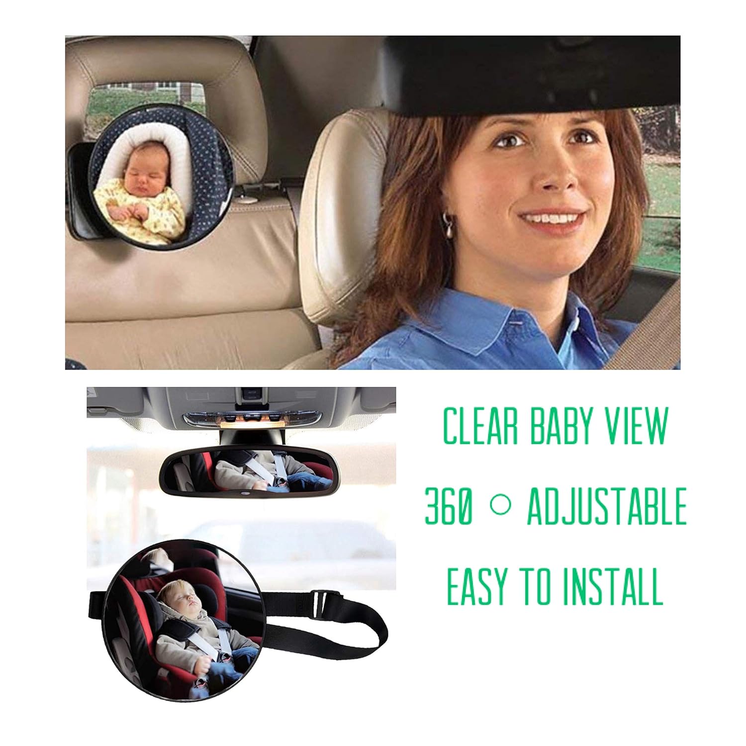 rear facing straps
