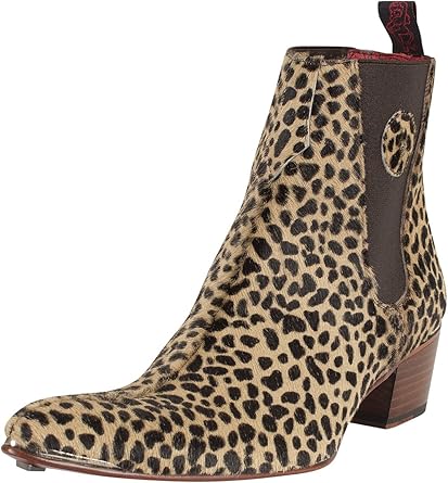 leopard print boots amazon