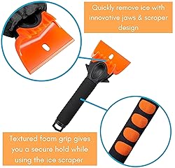 BIRDROCK HOME 2 Pack Ice Scraper and Breaker Combo