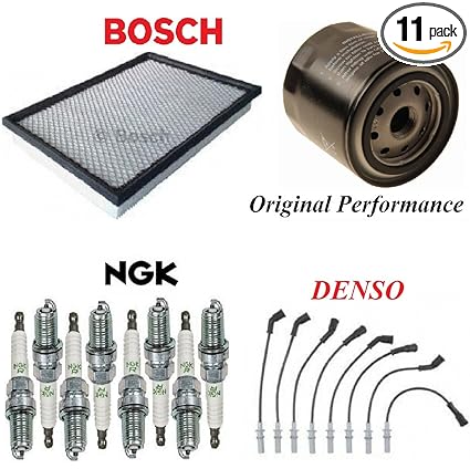 Amazon Com 8usauto Tune Up Kit Air Cabin Oil Fuel Filters Wire