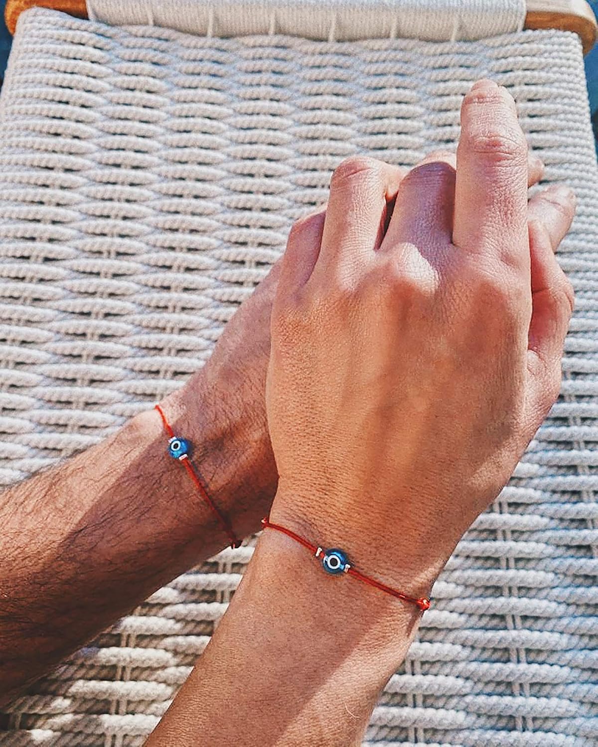 Naz Collection Evil Eye Bracelet Red String Kabbalah Protection Handmade Adjustable Bracelet For Women Men Boys Girls Baby: Jewelry