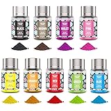 Jelife Natural Food Coloring Powder - 9 Colors Oil Water Based Powdered Food Color Dye for Easter Eggs, Vibrant Edible Pastel