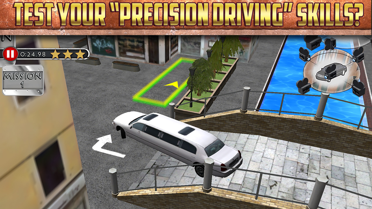 3D Limo Parking Simulator Real Limousine and Monster Car