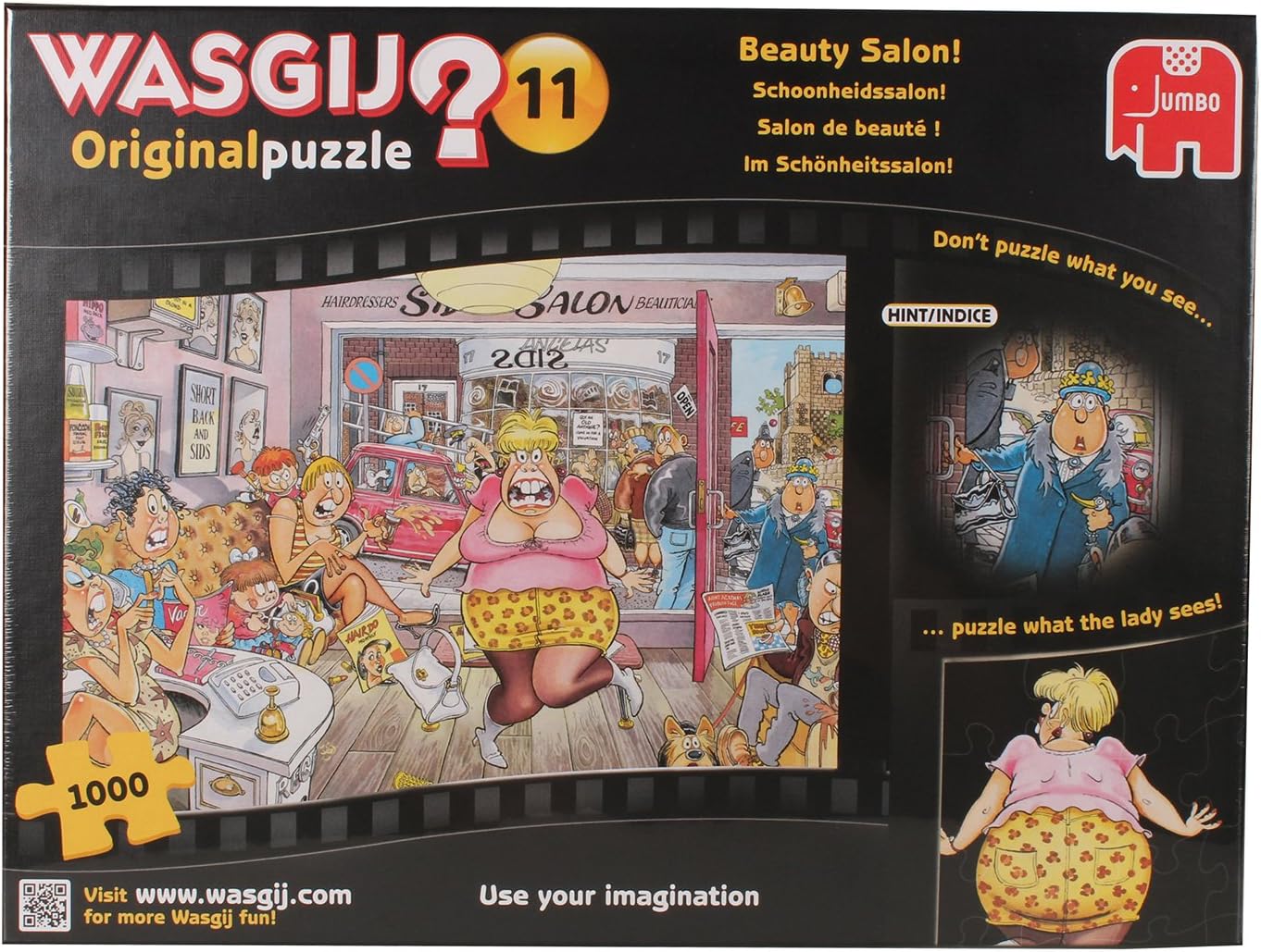 Disney Jumbo Wasgij Original 11 01996 in Beauty Salon Jigsaw Puzzle