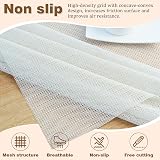 Lusee Anti Slip Rug Underlay 80x150cm Non Slip Matting for Hard Surfaces view 8
