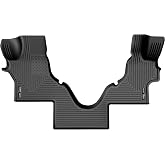 Husky Liners Weatherbeater Floor Mats | Fits 2005-2026 Ford Econoline | Front Row, 2-pc Black - 18791