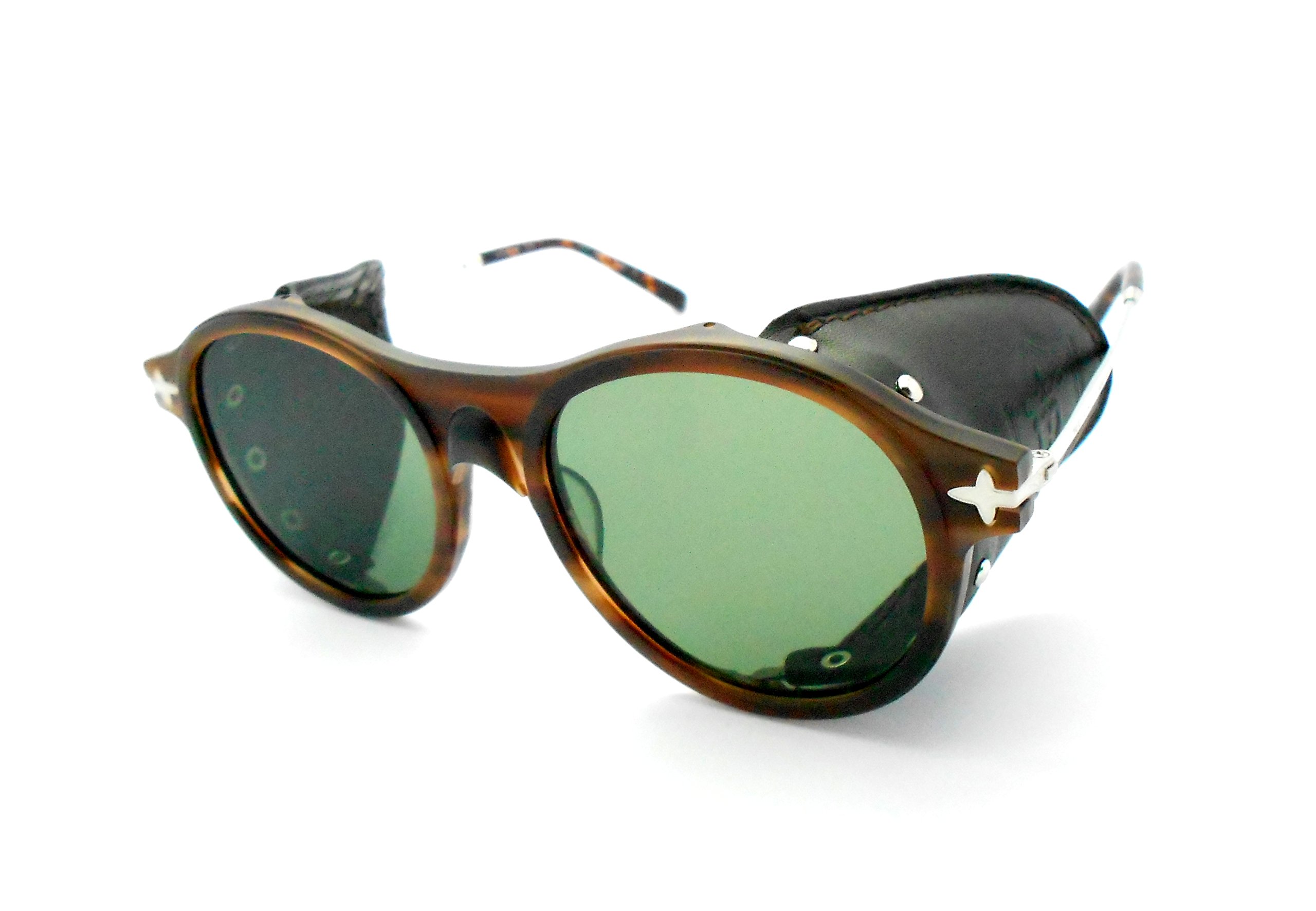 sunglasses with leather side shades