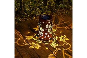 Otdair Hummingbird Solar Lanterns Outdoor, Hanging Solar Lights Hummingbird Gifts for Women Men, Metal Waterproof Decorative LED Lanterns for Yard, Patio, Lawn, Tabletop, Backyard, Garden Decor