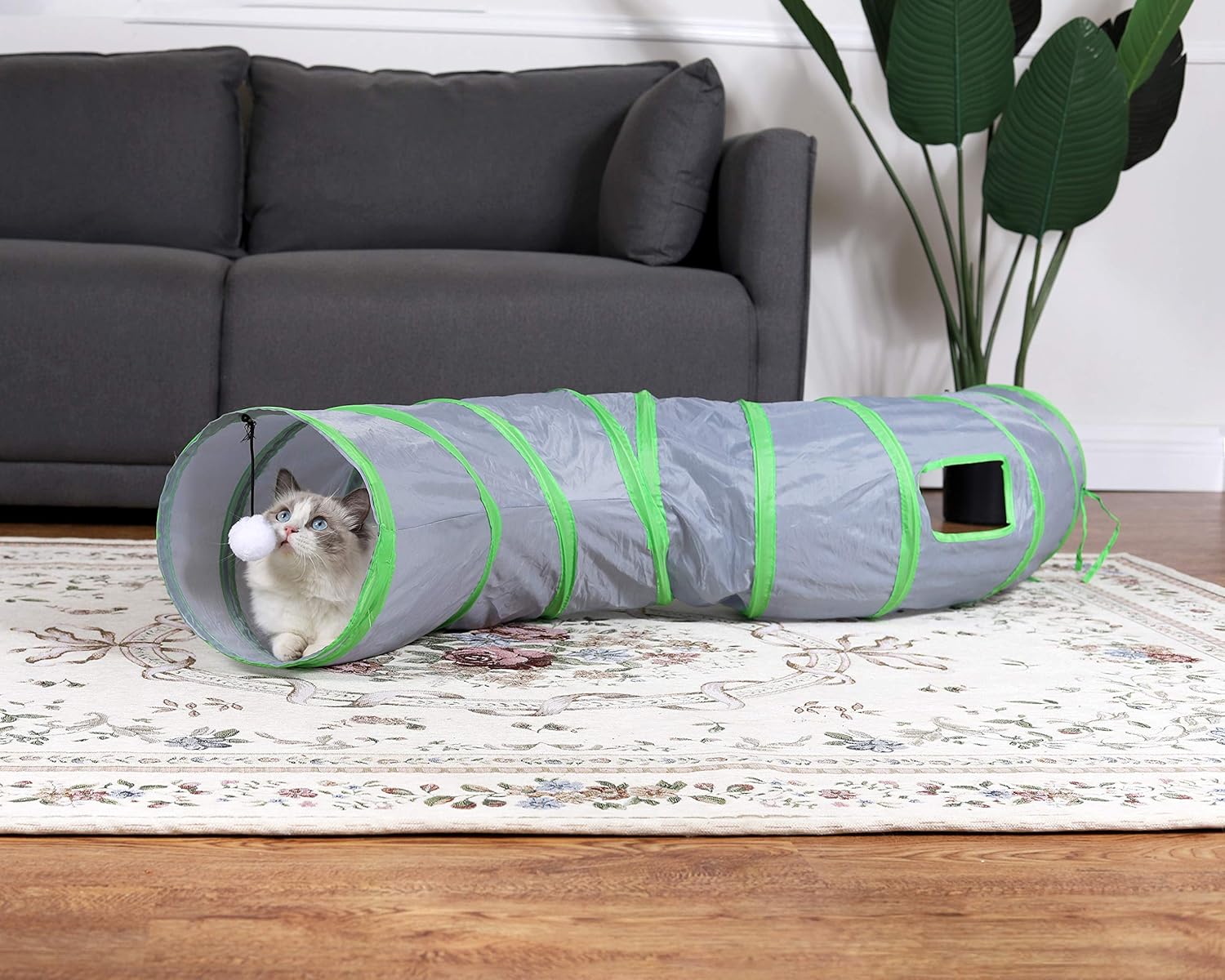 GOHOO PET Cat Tunnels Cats Play Interactive Toys