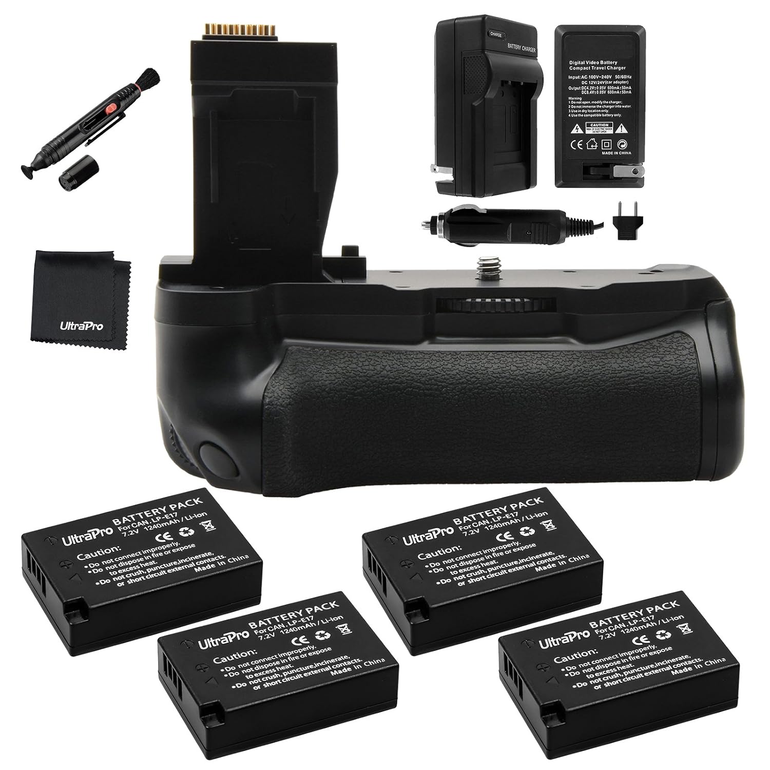 Accessories Supplies Ultrapro Accessory Bundle T6s Includes Bg E18 Replacement Grip Charger 1 Pk Lp E17 Long Life Battery Ultrapro Battery Grip Bundle For Canon Rebel T6i Electronics Belasidevelopers Co Ke