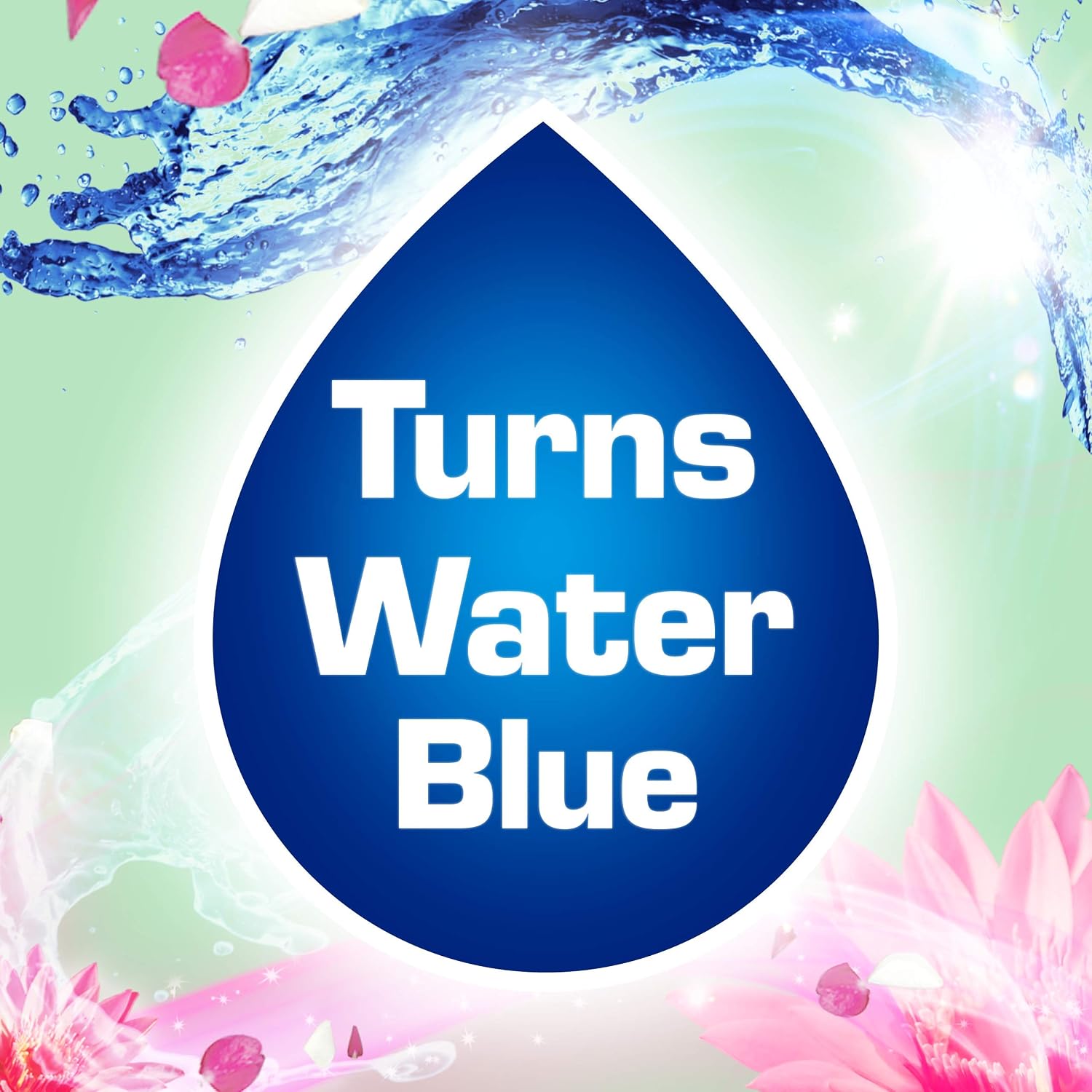 Bloo - Colour Active, Fresh Flower - Toilet Rim Block, 50 g - Case of 10, Flowers, 10 Pack - Image 5