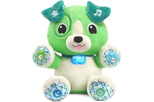 LeapFrog My Pal Scout Smarty Paws, Infant Plush Toy with Personalization, Music and lullabies, Learning Content for Baby to T