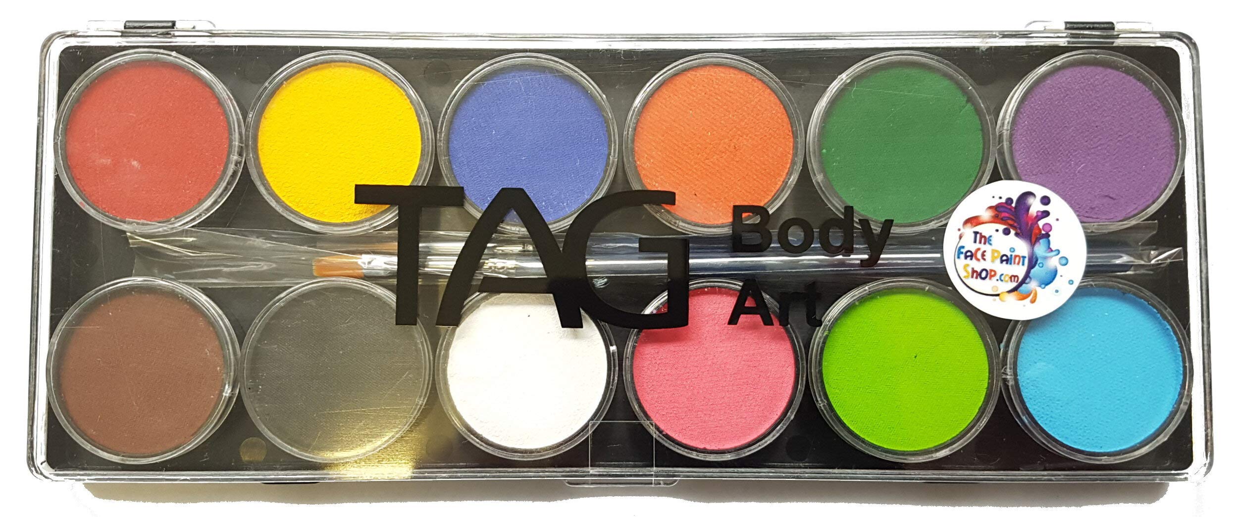 Tag Face Paint Palette Regular 12 Colors Buy Online in UAE. Hpc