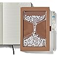 Lifelines Take Your Time Sensory Journal & Pen Diffuser Set, Ruled Notebook with Tactile Cover & Embossed Paper, Pen Diffuser 4-Scent Cartridge in Crisp Mountain Air Essential Oil Blends