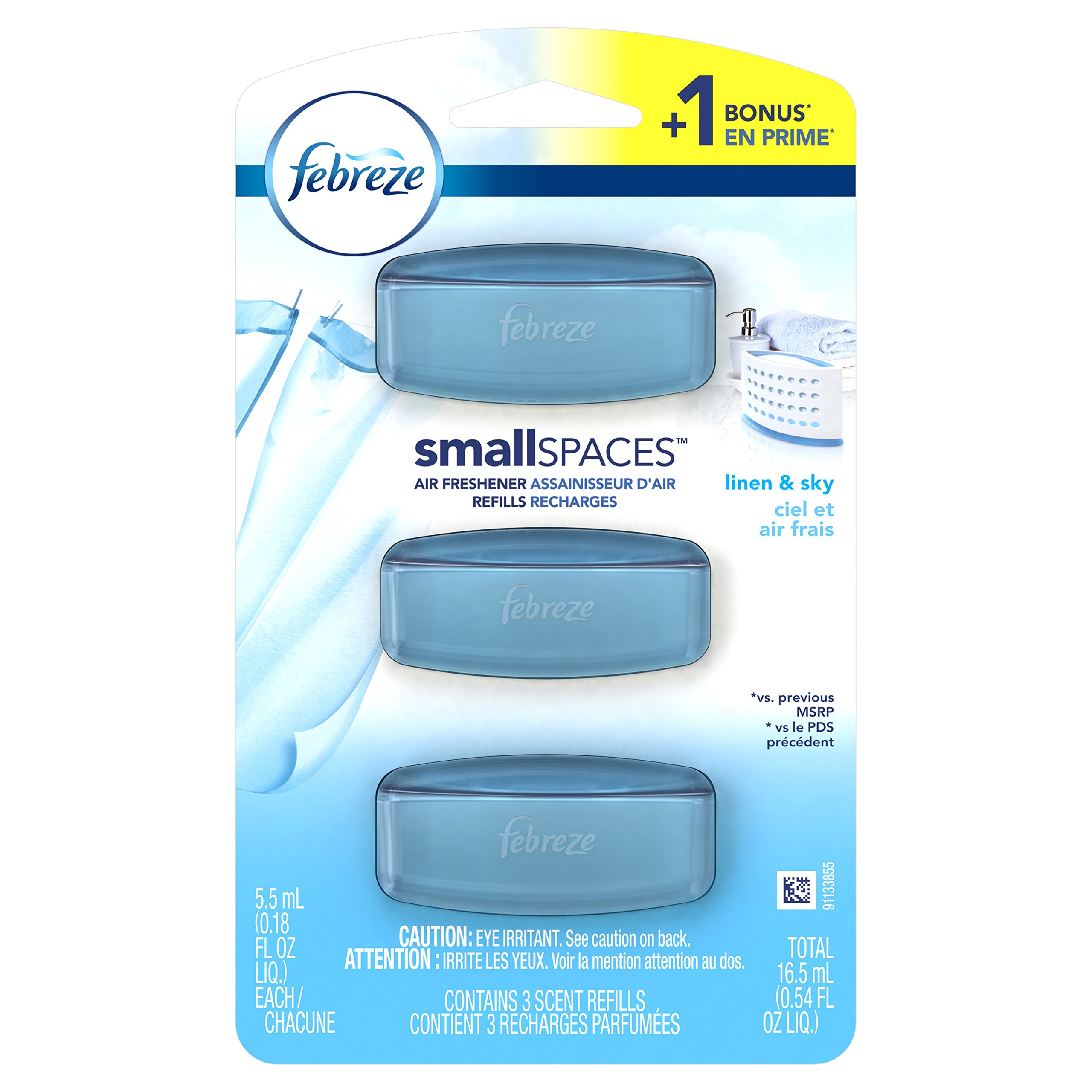 Febreze Air Freshener, Small Spaces Air Freshener, with Gain Original