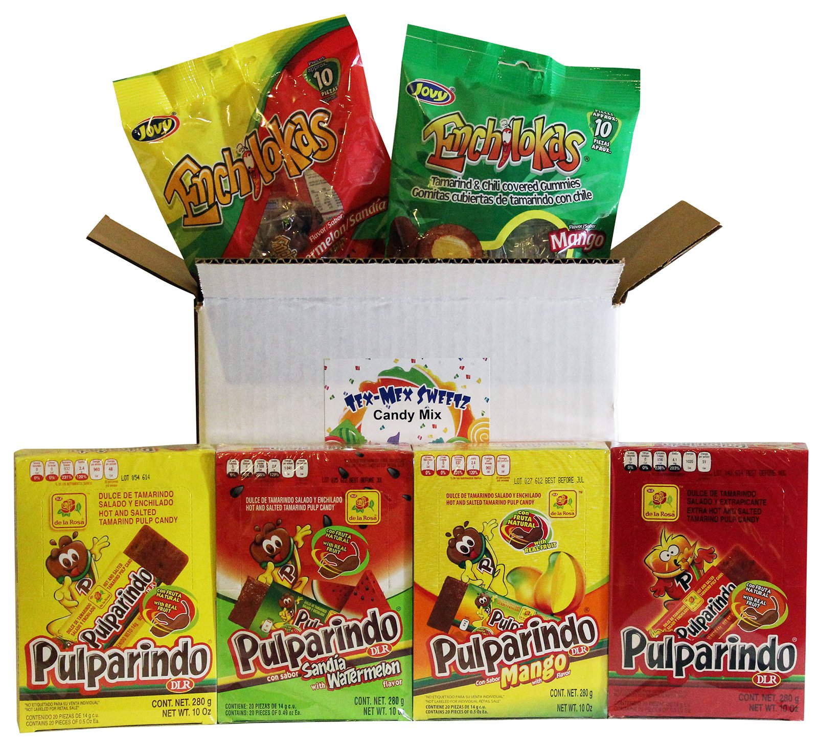 Pulparindo Mexican Candy Assortment Includes De La Rosa And Jovy Spicy Tamarindo Mexican Candies In Original Watermelon Mango And Extra Hot Flavors Buy Online In Japan At Desertcart Jp Productid
