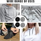 Abeillo 4Pcs Replacement Drawstring Cord for Pants 50Inch Cotton Black Gray Navy view 5