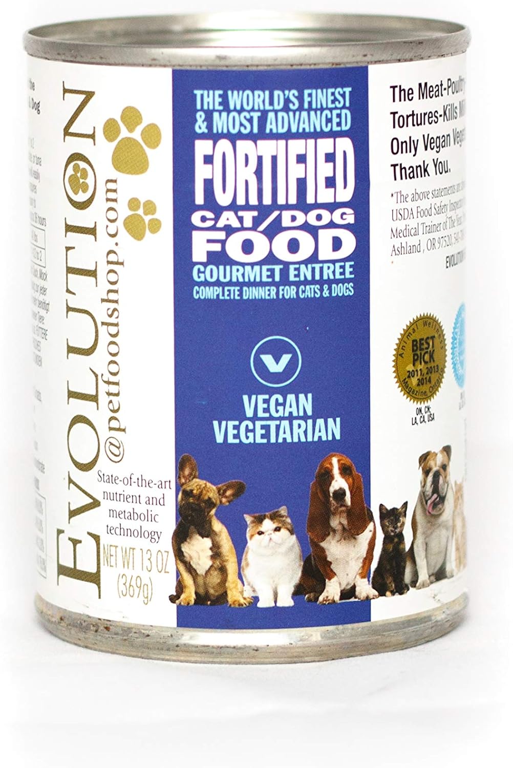 food for both cats and dogs