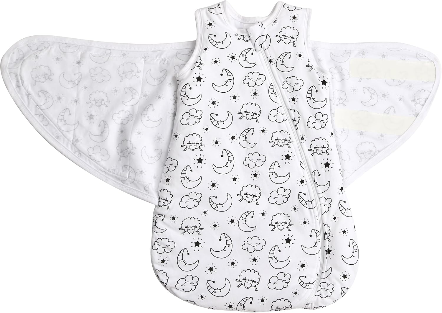 white company baby sleeping bag