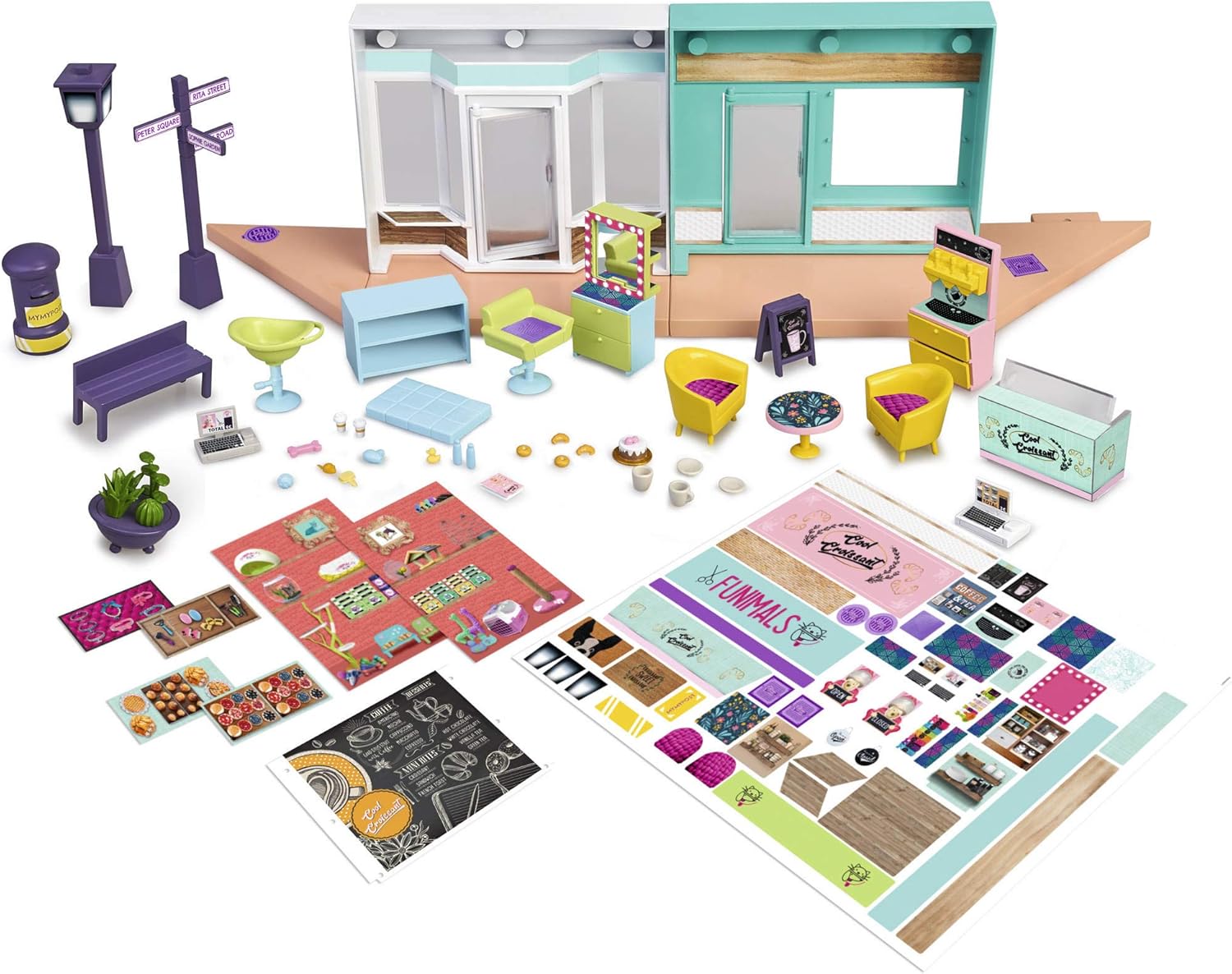 mymy CiTY - Funny Shopping, Toy Shop Set including Accessories (Famous 700015819), Multicoloured - Image 4
