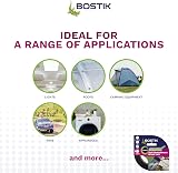 Bostik Max Repair Tape Black 50mm x 20m Ultra Strong Waterproof Duct Tape view 6