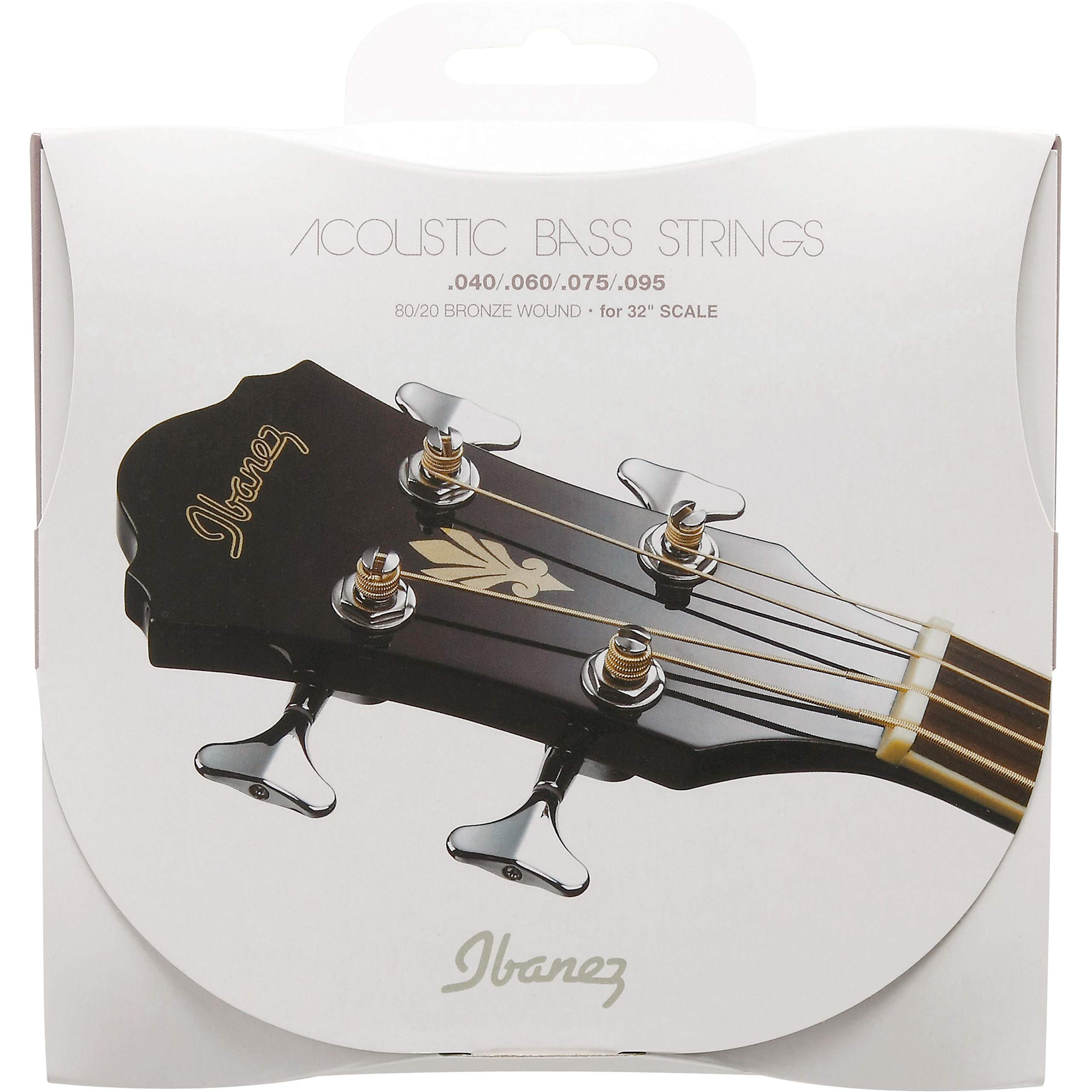 Ibanez IABS4C32 Acoustic Bass Strings Set (81.3 CM (32 ") Scale 80/20 Bronze 040–095) — image 1