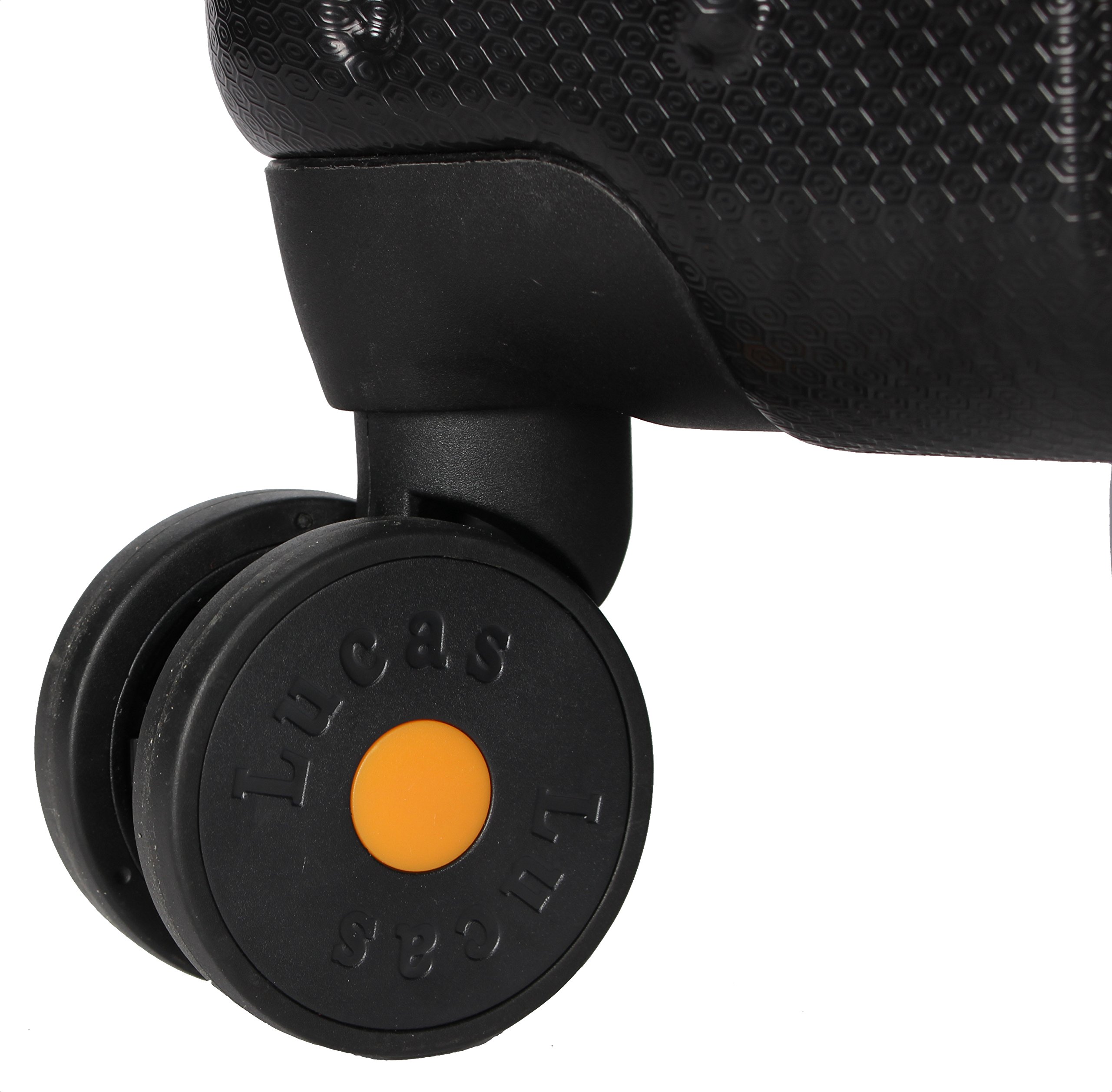 Lucas Luggage Hard Case Large 31" Expandable Suitcase With Spinner