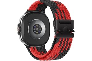 ZZMY Nylon Magnetic Bands Compatible with Samsung Galaxy Watch8 Band 40 44mm/Galaxy Watch8 Classic 46mm Strap, with Metal Con