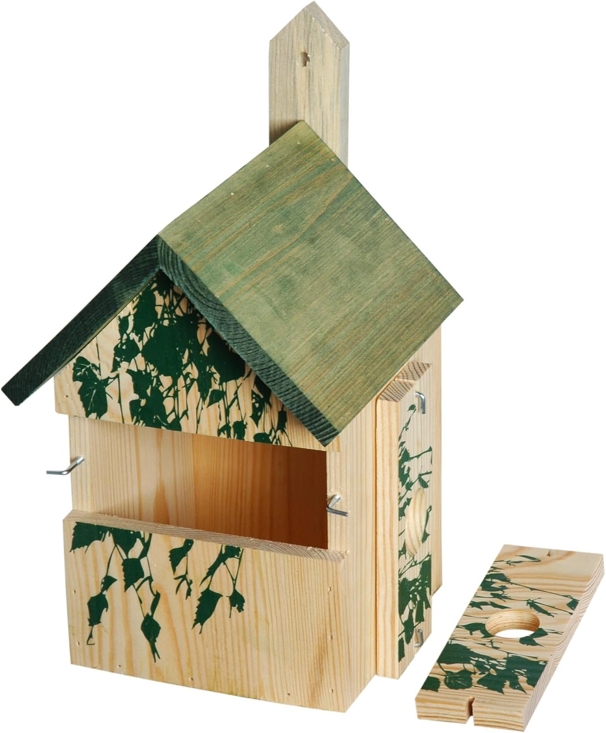 dobar Decorative Nesting Box for Birds, Wooden Pine / Solid Wood, for