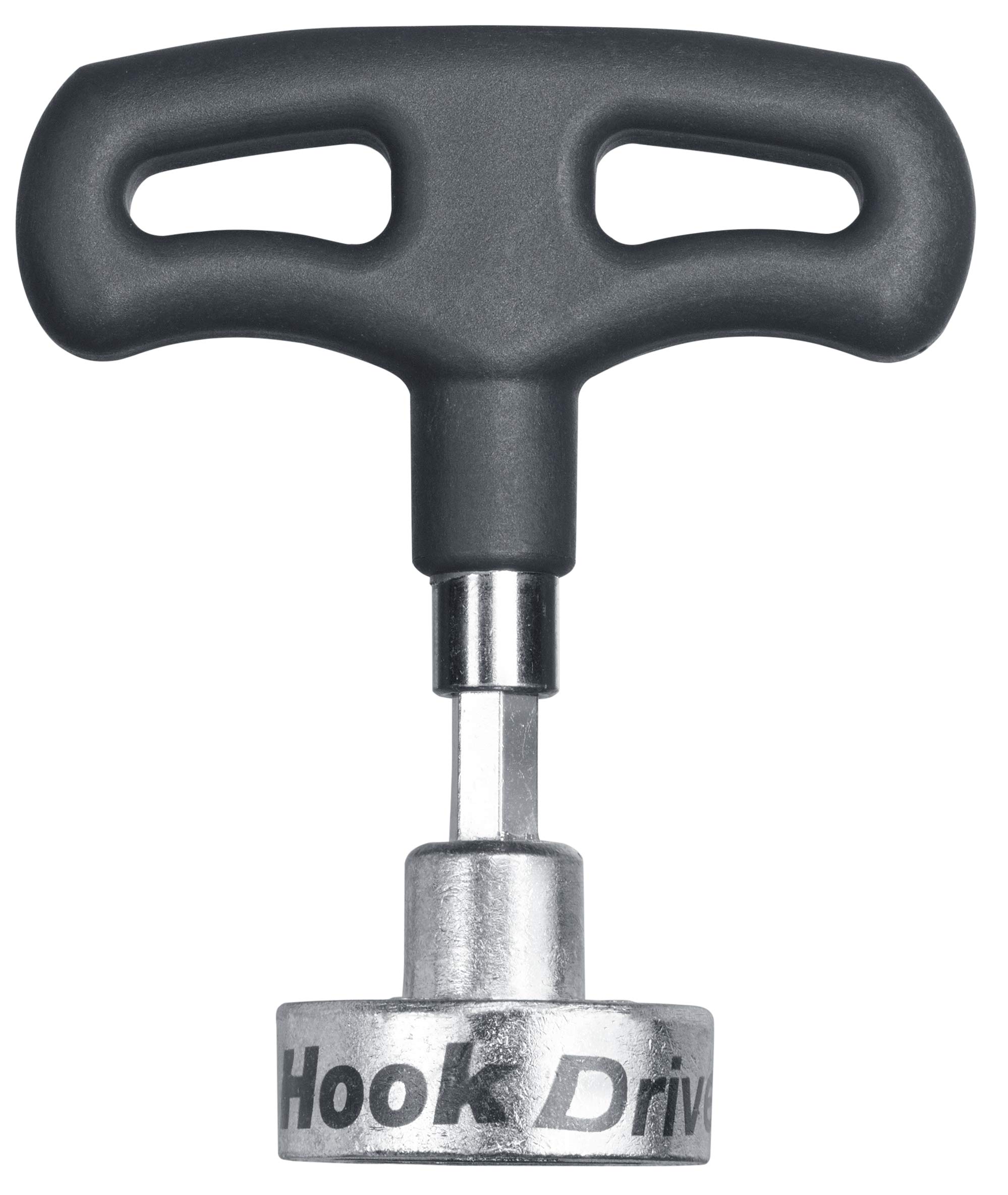 kwb 116300 Hook screwdriver, impact / impact resistant with E 6.3 shank, for hand or machine operation, hookdriver m. Ergonomic plastic handle