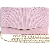 Clutch Purses for Women Formal Dressy Evening Bag Handbags Crossbody Bag for Wedding Cocktail Prom Party Elegance Charm